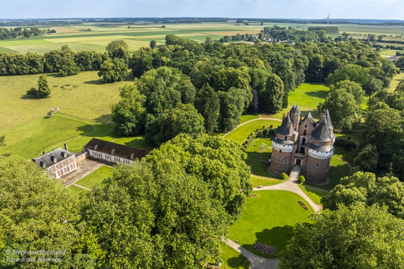 Le château de Rambures